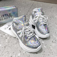 Lässige Plateau-Sneaker