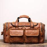 New Men Leather Traveling Shoudler Bag