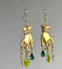 Witch Aesthetic Magic Hands Earrings