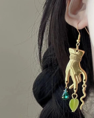 Witch Aesthetic Magic Hands Earrings