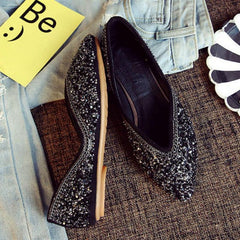 Zapatos casuales con punta puntiaguda