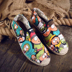 Zapatos casuales de lona de lino