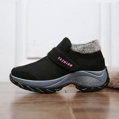 Botines cálidos con pelusa