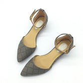 Casual Pointed Toe Low Heel Flats