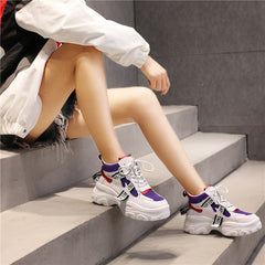 Lässige klobige Sneakers