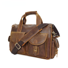 Aktentasche aus Vintage-Leder