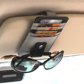 Leather Car Sun Visor Case