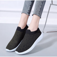 Zapatillas deportivas casuales de malla transpirable
