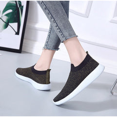 Zapatillas deportivas casuales de malla transpirable