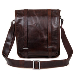 Vintage Rindsleder Leder Ipad Schultertasche