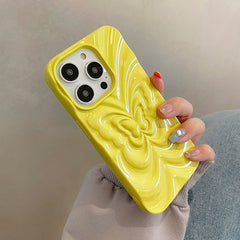 Funda para iPhone con mariposa 3D