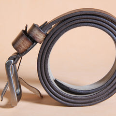Lässiger Vintage Ledergürtel