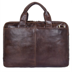 Modische Aktentasche aus Vintage-Leder
