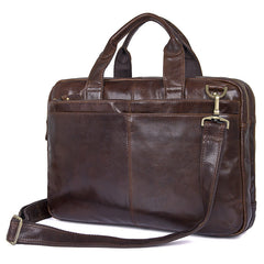 Modische Aktentasche aus Vintage-Leder