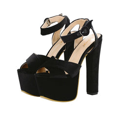 Sandalias de tacón alto