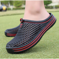 Lässige Flip-Flops mit Hohlsaum
