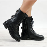 Platform Lace Up Boots