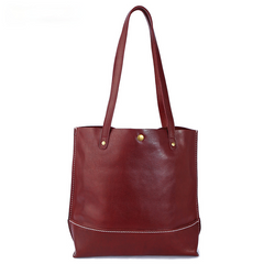 Damen Vintage Casual Leder Handtaschen