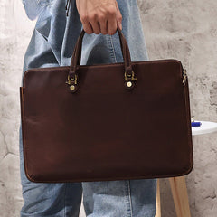 Vintage Leder Laptoptasche