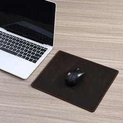 Alfombrilla de ratón de cuero duradera