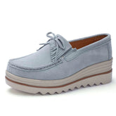 Mocasines casuales de piel auténtica