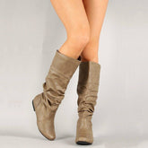 Casual Round Toe Boots