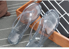 Transparente Strand-Flip-Flops