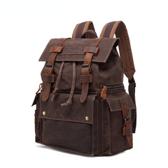 Herren wasserdichtes Leder Canvas Outdoor