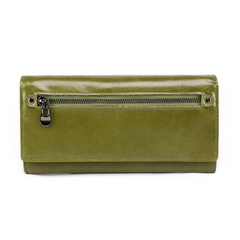 Damenmode Multifunktionale Leder Geldbörse