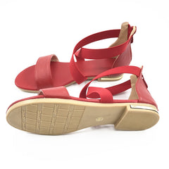 Lässige Sandalen aus echtem Leder