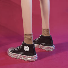 Zapatillas de lona con cordones