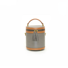 Vintage Beuteltasche aus pflanzlich gegerbtem Leder