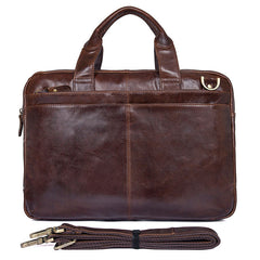 Modische Aktentasche aus Vintage-Leder
