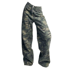 90er Camouflage-Cargojeans