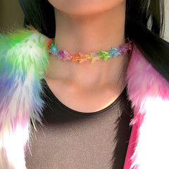 90er Kinder Schmetterling Choker