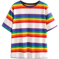 Camiseta arcoíris para niños de los 90