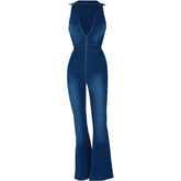 Nostalgic Games Denim Jumpsuit