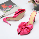 Bow Pink High Heels