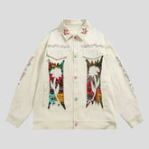 Patchwork Jacket - Unisex Floral Fashion
