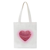Bolsa de mano con forma de corazón estético