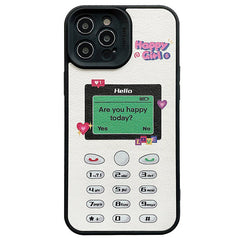 Bist du heute glücklich? iPhone-Hülle