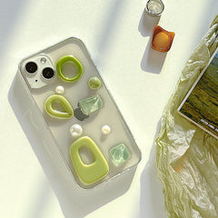 Künstliche Edelsteine iPhone-Hülle