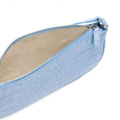 Babyblaue Baguette-Tasche