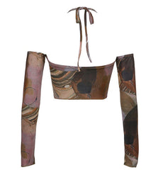 Back In Business Set aus Oberteil und Handschuhen