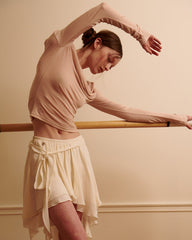 Asymmetrischer Mittelrock von Balletcore