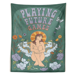 Wandbehang „Be Here Now“ für Indie-Zimmer