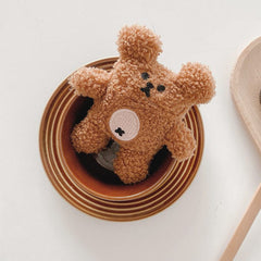 AirPods-Hülle mit Bären-Plüsch