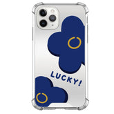 Blue Flower Mirror Case For IPhone