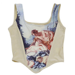 Kurzes Top „Born Again Virgin“