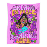 Wandteppich „Atme Frieden ein“